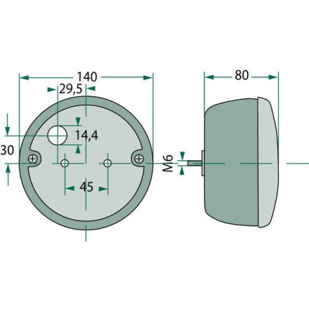 Hella Lampa zespolona tylna